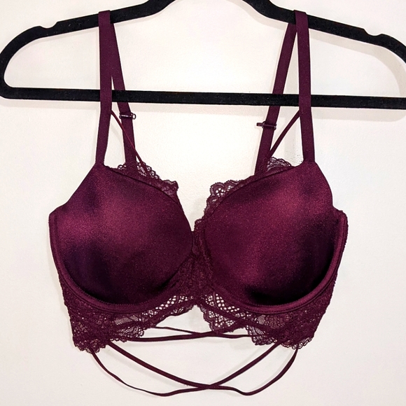 Lace & Ribbon Underwire Bra - Picture 1 of 7